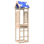 Jucarii, Copii si Bebe - Jucarii si jocuri - Jucarii de exterior - Spatii de joaca si accesorii - Turn de joaca Maro 52.5 x 46.5 x 208 cm Lemn de pin masiv - Infinity.ro