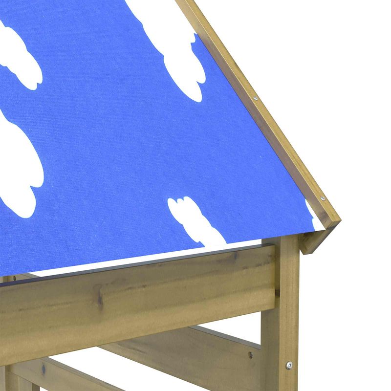 Jucarii, Copii si Bebe - Jucarii si jocuri - Jucarii de exterior - Spatii de joaca si accesorii - Turn de joaca Maro 52,5 x 85 x 265 cm Lemn impregnate solid - Infinity.ro