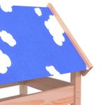 Jucarii, Copii si Bebe - Jucarii si jocuri - Jucarii de exterior - Spatii de joaca si accesorii - Turn de joaca Maro 85 x 52,5 x 239 cm Lemn Douglas solid - Infinity.ro