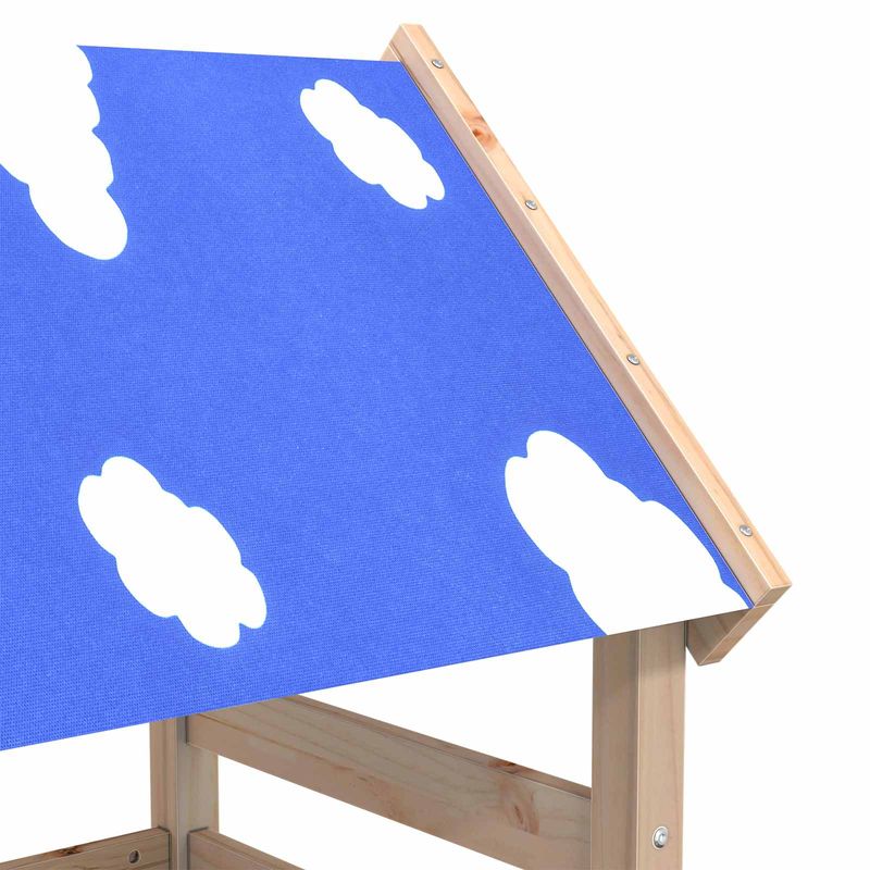 Jucarii, Copii si Bebe - Jucarii si jocuri - Jucarii de exterior - Spatii de joaca si accesorii - Turn de joaca Maro 110.5 x 52.5 x 215 cm Lemn de pin masiv - Infinity.ro