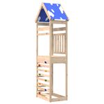 Jucarii, Copii si Bebe - Jucarii si jocuri - Jucarii de exterior - Spatii de joaca si accesorii - Turn de joaca Maro 52,5 x 85 x 265 cm Lemn de pin masiv - Infinity.ro