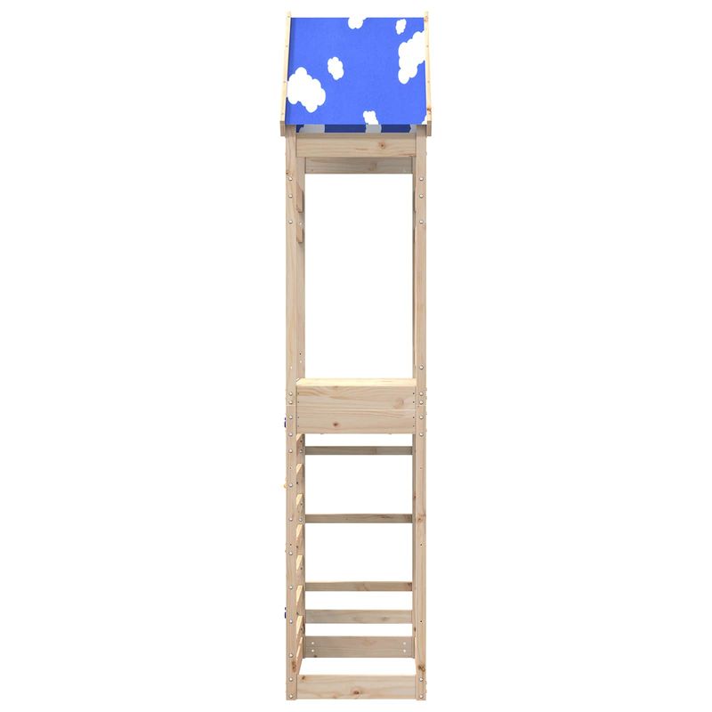 Jucarii, Copii si Bebe - Jucarii si jocuri - Jucarii de exterior - Spatii de joaca si accesorii - Turn de joaca Maro 52,5 x 85 x 265 cm Lemn de pin masiv - Infinity.ro