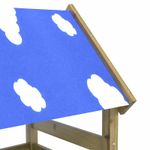 Jucarii, Copii si Bebe - Jucarii si jocuri - Jucarii de exterior - Spatii de joaca si accesorii - Turn de joaca Maro 110.5 x 52.5 x 215 cm Lemn impregnate solid - Infinity.ro