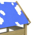 Jucarii, Copii si Bebe - Jucarii si jocuri - Jucarii de exterior - Spatii de joaca si accesorii - Turn de joaca Maro 85 x 52,5 x 239 cm Lemn impregnate solid - Infinity.ro