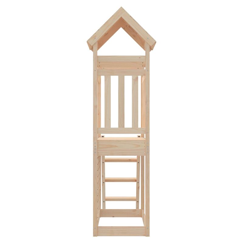 Jucarii, Copii si Bebe - Jucarii si jocuri - Jucarii de exterior - Spatii de joaca si accesorii - Turn de joaca Maro 110,5 x 52,5 x 214 cm Lemn de pin masiv - Infinity.ro