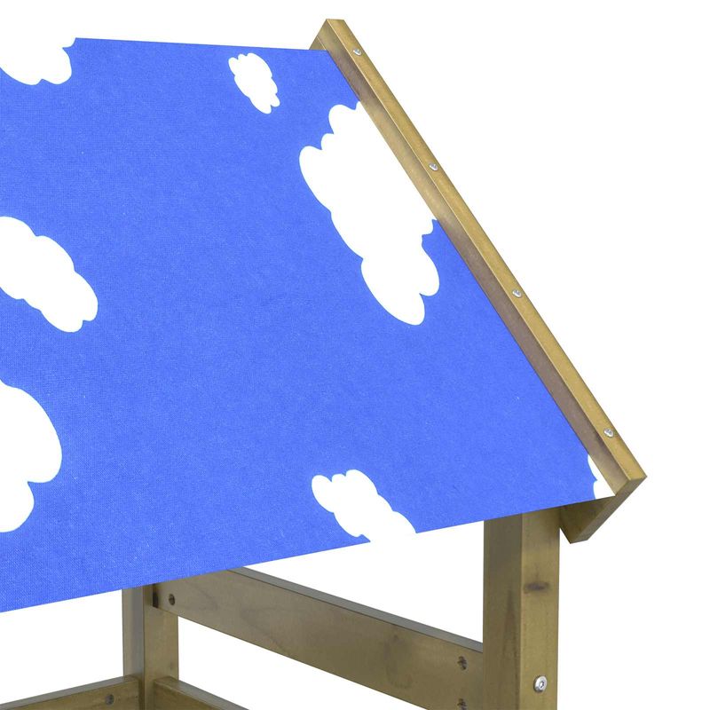 Jucarii, Copii si Bebe - Jucarii si jocuri - Jucarii de exterior - Spatii de joaca si accesorii - Turn de joaca Maro 52,5 x 110,5 x 215 cm Lemn impregnate solid - Infinity.ro