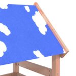 Jucarii, Copii si Bebe - Jucarii si jocuri - Jucarii de exterior - Spatii de joaca si accesorii - Turn de joaca Maro 52,5 x 110,5 x 215 cm Lemn Douglas solid - Infinity.ro