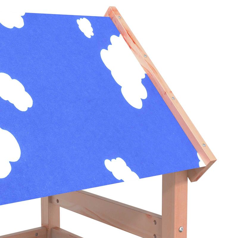 Jucarii, Copii si Bebe - Jucarii si jocuri - Jucarii de exterior - Spatii de joaca si accesorii - Turn de joaca Maro 52,5 x 110,5 x 215 cm Lemn Douglas solid - Infinity.ro