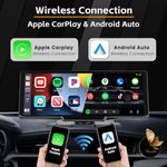 Auto si Moto - Electronice auto - Navigatii GPS - Navigatie Auto AURALIV 7" cu CarPlay si Android Auto, camera fata 4K si camera marsarier 1080P, Bluetooth, - Infinity.ro