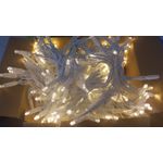 Casa si Gradina - Decoratiuni - Decoratiuni de sezon - Instalatie de Craciun, 8 m, Perdea franj cu Flash Alb Cald, 160 leduri, SDX P9107WW - Infinity.ro