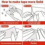 Sport si Outdoor - Role, trotinete si skateboard - Piese si accesorii trotinete - Banda reflectorizanta pentru biciclete, motociclete, masini, FIXATO, autoadeziva, rezistenta la apa, lungime 8m, Galben - Infinity.ro