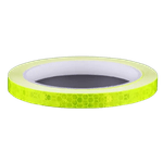 Sport si Outdoor - Role, trotinete si skateboard - Piese si accesorii trotinete - Banda reflectorizanta pentru biciclete, motociclete, masini, FIXATO, autoadeziva, rezistenta la apa, lungime 8m, Galben - Infinity.ro