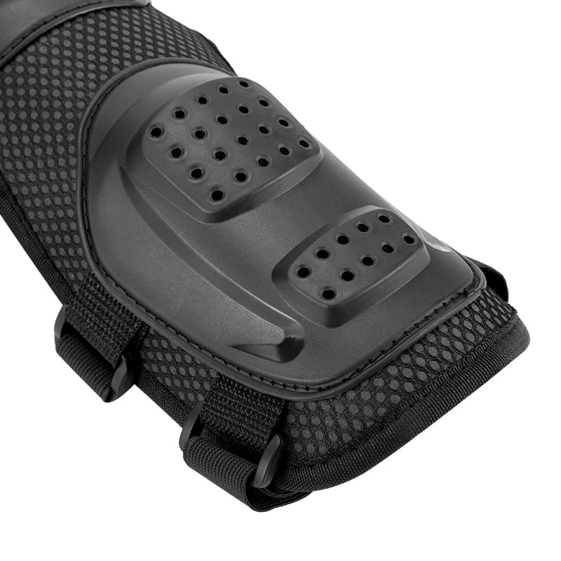 Auto si Moto - Moto - Accesorii moto si consumabile - Set Protectii Moto pentru Genunchi si Coate, ABS Durabil, Usoare, Confortabile, Reglabile, Pentru Moto, Scuter, Negru - Infinity.ro