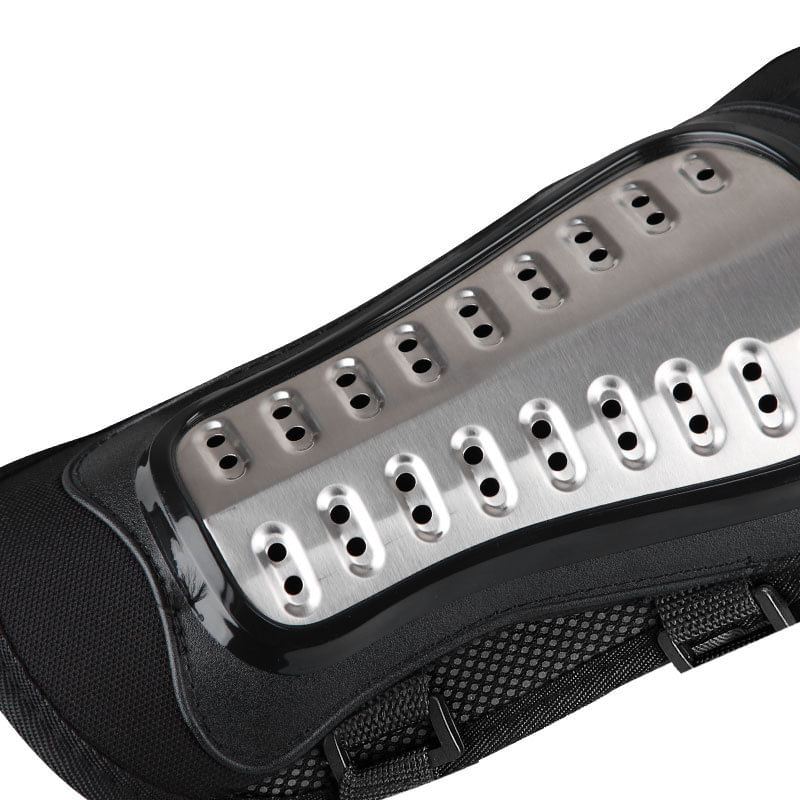 Auto si Moto - Moto - Accesorii moto si consumabile - Set Protectii Moto Genunchi si Coate, Curele Ajustabile, Design Ergonomic, Pentru Moto,Scuter,ATV,Enduro,Bicicleta,Negru - Infinity.ro