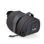 Auto si Moto - Moto - Accesorii moto si consumabile - Geanta pentru scaun de Bicicleta, Montare Usoara, Curea Reglabila, Material Durabil ABS, Depozitare Compacta, Negru - Infinity.ro