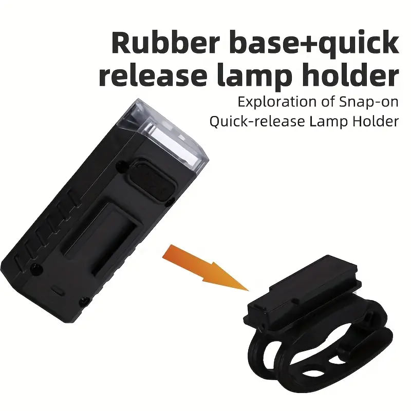 Sport si Outdoor - Role, trotinete si skateboard - Piese si accesorii trotinete - Far bicicleta fata LED,Lumina frontala puternica,cu unghi larg de 155 de grade,incarcare USB,baterie reincarcabila,Negru - Infinity.ro