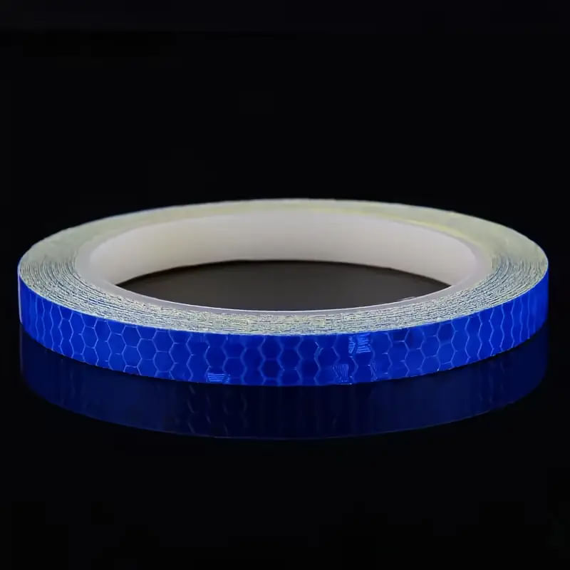 Sport si Outdoor - Role, trotinete si skateboard - Piese si accesorii trotinete - Banda reflectorizanta pentru biciclete, motociclete, masini, FIXATO, autoadeziva,rezistenta la apa, lungime 8m, Albastru - Infinity.ro