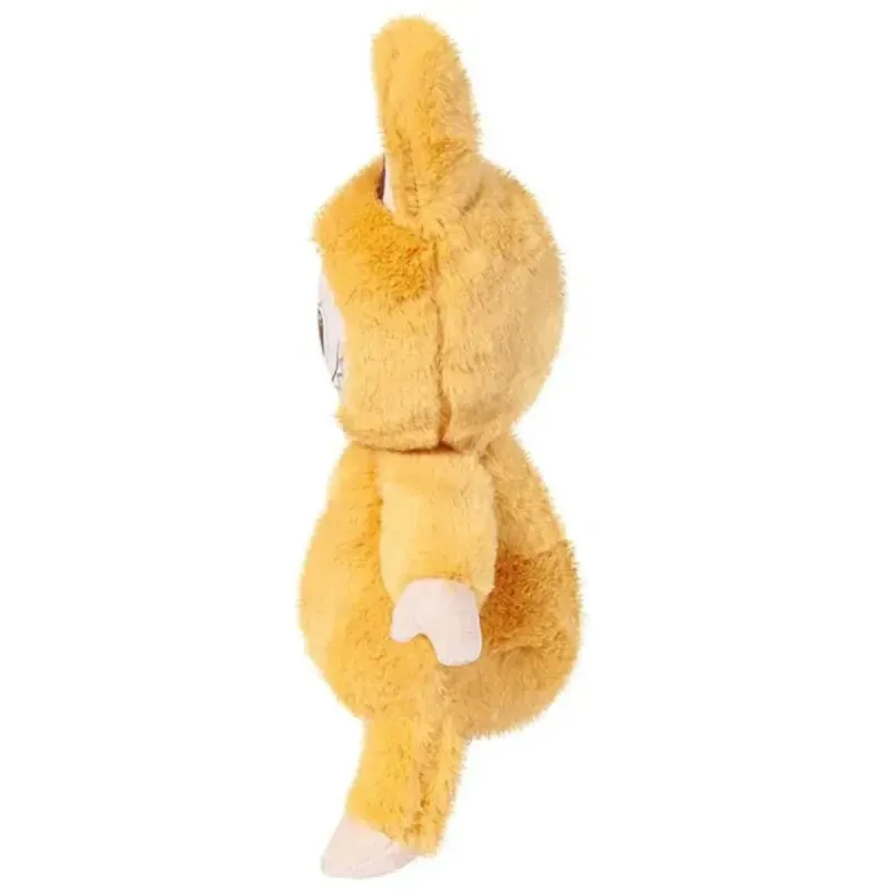 Jucarii, Copii si Bebe - Jucarii si jocuri - Jucarii de plus - Jucarie Plus Tip Labubu Mostrulet Dragalas ABYZ Dimensiune 30cm Culoare Galben - Infinity.ro