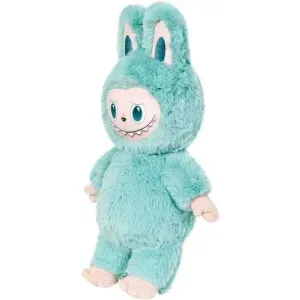 Jucarie Plus Tip Labubu Mostrulet Dragalas ABYZ Dimensiune 30cm Culoare Turcoaz