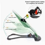 Casa si Gradina - Mobilier - Mobilier copii - Balansoare, leagane si hamace - Scaun de dormit pentru bebelusi din plastic durabil ABYZ leagan balansoar potrivit pentru varsta 0-12 luni verde deschis - Infinity.ro