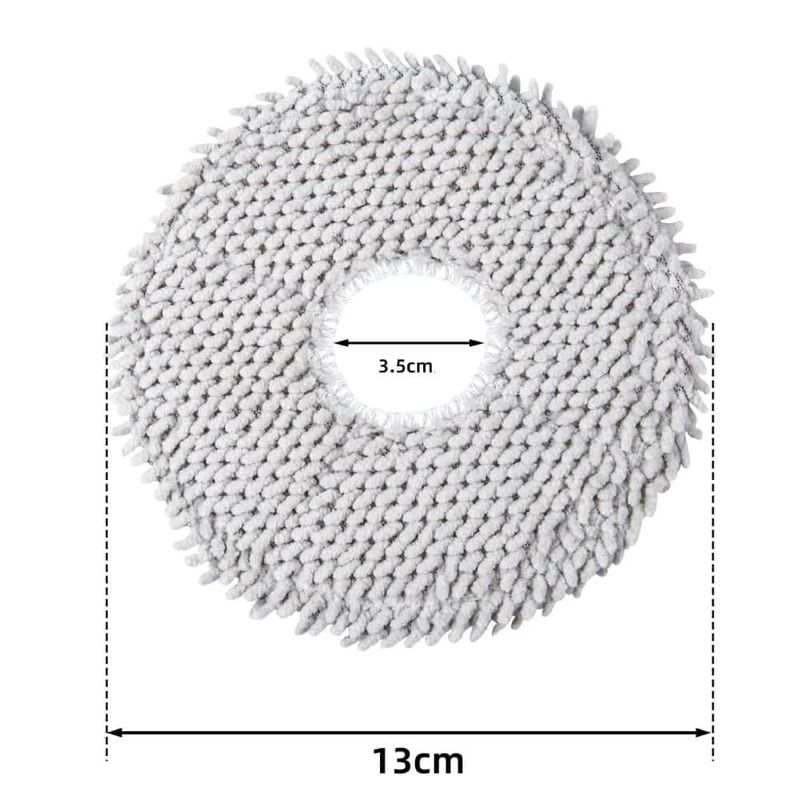 Electronice si Electrocasnice - Ingrijirea locuintei - Accesorii aparate pentru ingrijirea locuintei - Set 2 mopuri si 2 suporti pentru mop PAA-home, compatibili cu aspiratoarele Xiaomi X20 Max / X20 Pro - Infinity.ro