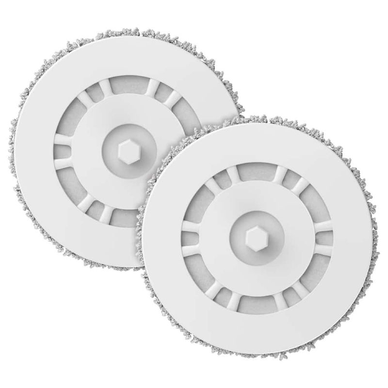 Electronice si Electrocasnice - Ingrijirea locuintei - Accesorii aparate pentru ingrijirea locuintei - Set 2 mopuri si 2 suporti pentru mop PAA-home, compatibili cu aspiratoarele Xiaomi X20 Max / X20 Pro - Infinity.ro