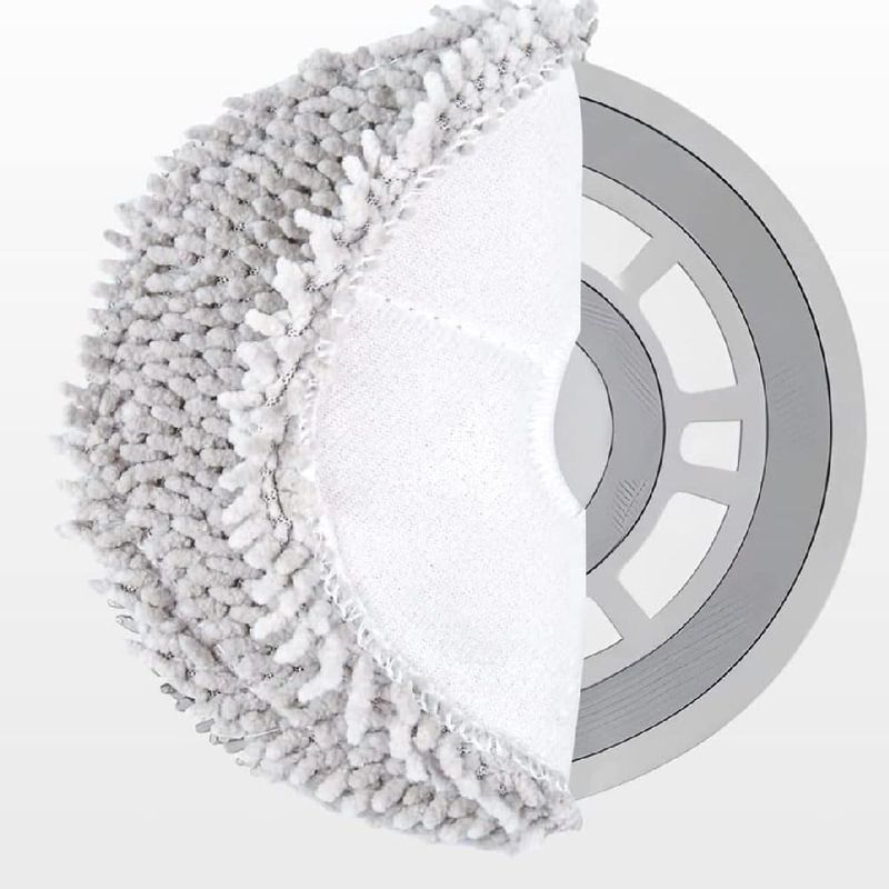 Electronice si Electrocasnice - Ingrijirea locuintei - Accesorii aparate pentru ingrijirea locuintei - Set 2 mopuri si 2 suporti pentru mop PAA-home, compatibili cu aspiratoarele Xiaomi X20 Max / X20 Pro - Infinity.ro