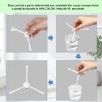 Electronice si Electrocasnice - Ingrijirea locuintei - Accesorii aparate pentru ingrijirea locuintei - Set doua perii laterale PAA-home, compatibile cu aspiratorul Dreame Bot D10 Plus Model RLS3D - Infinity.ro