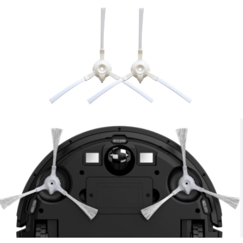 Electronice si Electrocasnice - Ingrijirea locuintei - Accesorii aparate pentru ingrijirea locuintei - Set 2 perii laterale de la PAA-home pentru aspiratorul Bissell EV675 Model 2601N - Infinity.ro