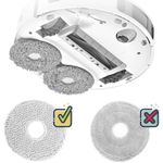 Electronice si Electrocasnice - Ingrijirea locuintei - Accesorii aparate pentru ingrijirea locuintei - Set 2 lavete PAA-home compatibile cu aspiratoarele Xiaomi X20 Max / X20 Pro - Infinity.ro