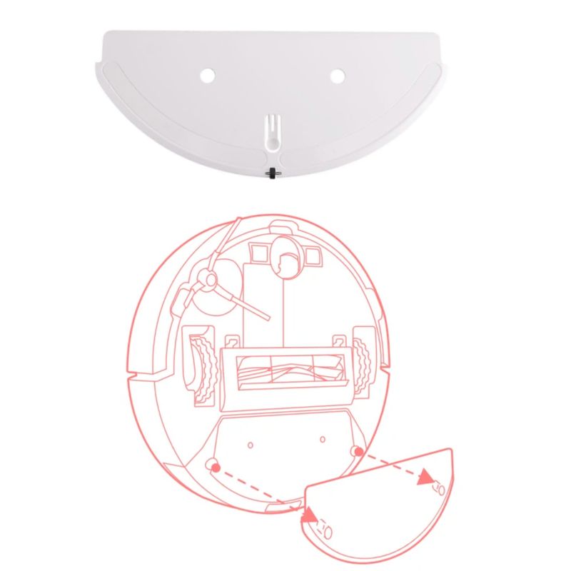 Electronice si Electrocasnice - Ingrijirea locuintei - Accesorii aparate pentru ingrijirea locuintei - Suport mop/lavete PAA-home, compatibil cu ROWENTA X-Plorer Serie 90+  Model RR8797WH - Infinity.ro