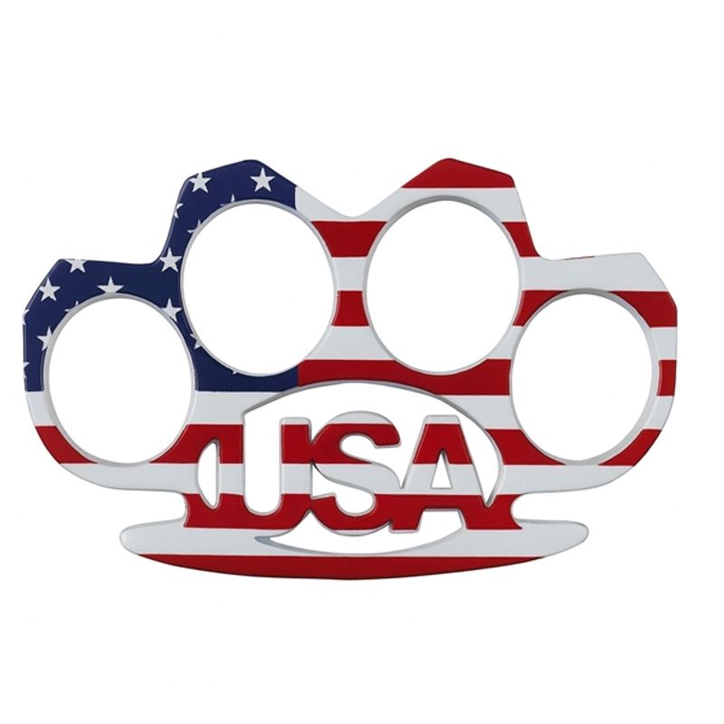 Sport si Outdoor - Sporturi de contact - Produse autoaparare - Set trei rozete, American Flag, DEPOX®, 11 cm, multicolor - Infinity.ro