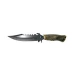 Sport si Outdoor - Camping - Cutite, bricege si accesorii - Cutite si bricege - Set de doua cutite vanatoare, lama otel zimtata,DEPOX®, 30 cm, teaca inclusa - Infinity.ro