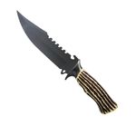 Sport si Outdoor - Camping - Cutite, bricege si accesorii - Cutite si bricege - Cutit vanatoare, lama otel zimtata, DEPOX®, 30 cm, teaca inclusa - Infinity.ro