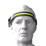 Casa si Gradina - Corpuri si surse de iluminat - Iluminat exterior - Lanterne - Lanterna de cap tip banda cu acumulator intern frontala si senzor de miscare JF 001 - Infinity.ro