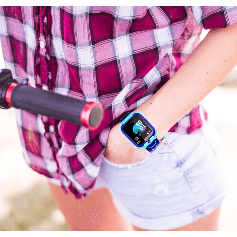 Laptop, Telefoane si Tablete - Wearables si gadgeturi - Wearables - Smartwatch-uri - Ceas inteligent smart watch pentru copii cu urmarire GPS si apeluri BAIETEL - Infinity.ro