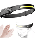 Sport si Outdoor - Camping - Articole solare camping - Lampi si lanterne camping - Lanterna de cap tip banda cu acumulator intern frontala si senzor de miscare JF 001 - Infinity.ro