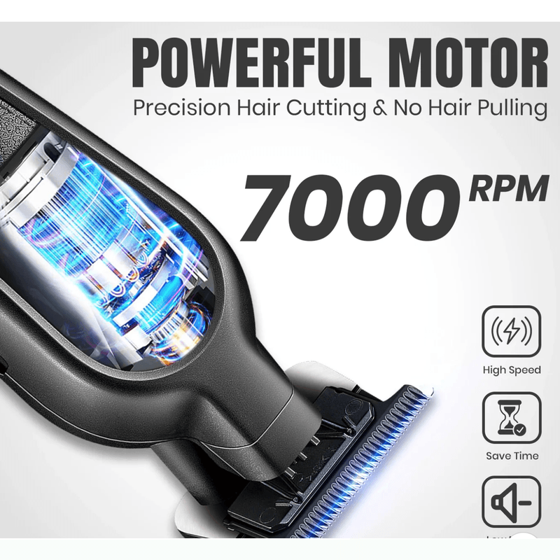 Ingrijire personala si Cosmetice - Aparate & accesorii ingrijire personala - Aparate de ras si tuns - Aparate de tuns - Set cu aparat de tuns fara fir VGR V 995 cu 4 distantiere autonomie 300min 2000mAh - Infinity.ro