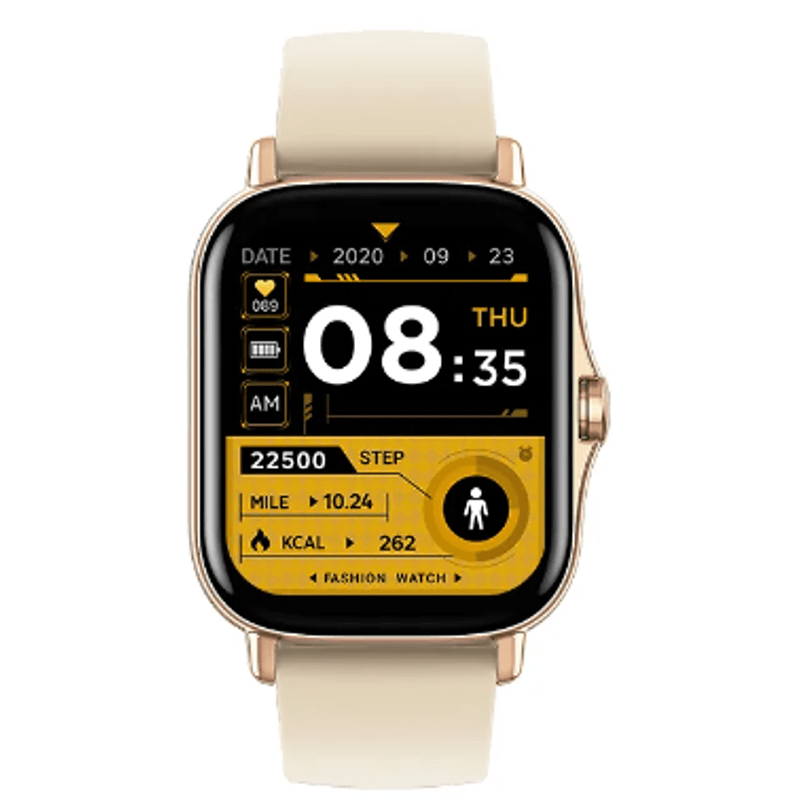 Laptop, Telefoane si Tablete - Wearables si gadgeturi - Wearables - Smartwatch-uri - Ceas inteligent de mana ecran mare tactil Smartwatch Auriu Smartwatch Auriu 1.83 inch - Infinity.ro