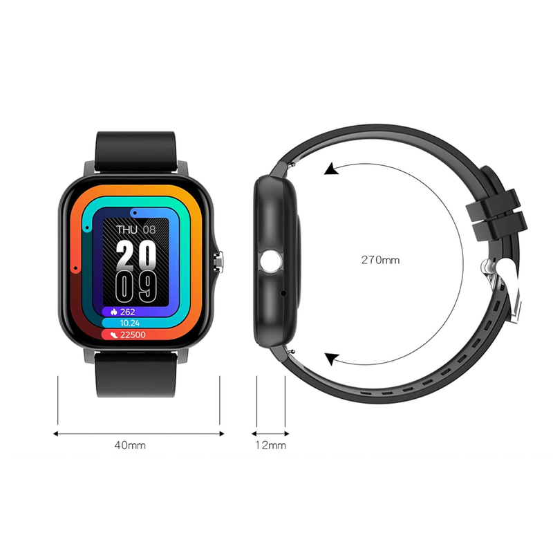Laptop, Telefoane si Tablete - Wearables si gadgeturi - Wearables - Smartwatch-uri - Ceas inteligent de mana ecran mare tactil Smartwatch Auriu Smartwatch Auriu 1.83 inch - Infinity.ro