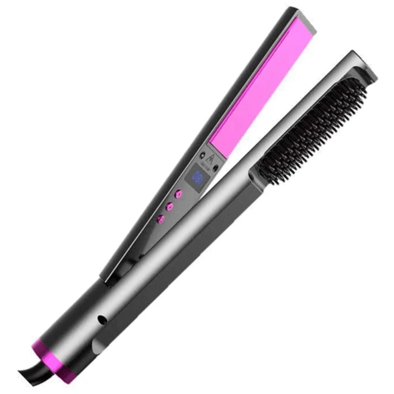 Ingrijire personala si Cosmetice - Aparate & accesorii ingrijire personala - Hair styling - Placi de indreptat parul - Placa De Par cu 3 Functii AO 50024 si Afisaj LCD putere 40W - Infinity.ro