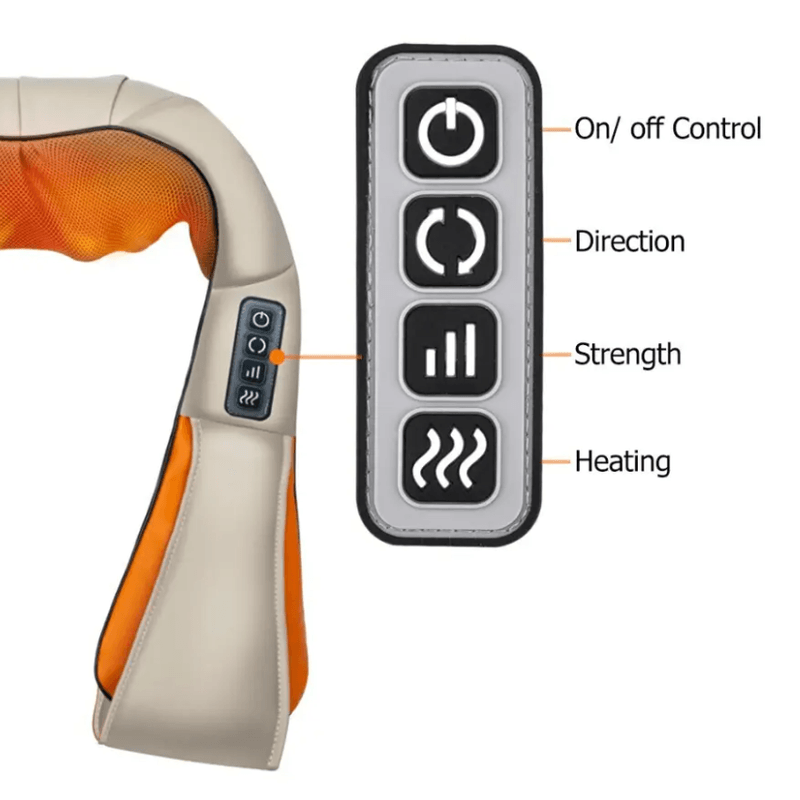 Ingrijire personala si Cosmetice - Sanatate si wellness - Articole wellness - Aparate si dispozitive de masaj - Aparat de masaj bej cu functie de incalzire - Infinity.ro