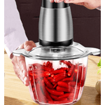 Electronice si Electrocasnice - Electrocasnice bucatarie - Mixere, tocatoare & roboti de bucatarie - Blendere si mini tocatoare - Blender/Tocator Electric Inox 2L 4 Lame Puternice SN 6001 - Infinity.ro