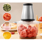 Electronice si Electrocasnice - Electrocasnice bucatarie - Mixere, tocatoare & roboti de bucatarie - Blendere si mini tocatoare - Blender/Tocator Electric Inox 2L 4 Lame Puternice SN 6001 - Infinity.ro