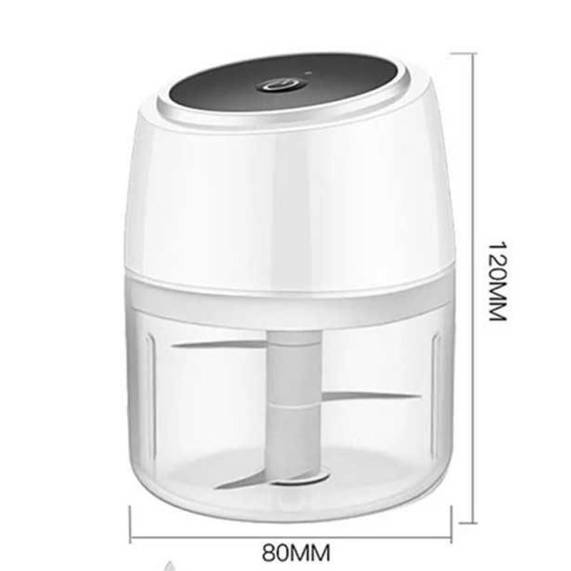 Electronice si Electrocasnice - Electrocasnice bucatarie - Mixere, tocatoare & roboti de bucatarie - Blendere si mini tocatoare - Mini Blender electric, 3 cutite, incarcare USB, tocator pentru legume 250 ML - Infinity.ro