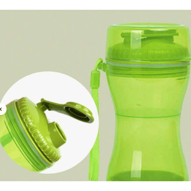 Petshop - Ingrijire si Igiena - Aparate de ingrijire - Alte aparate ingrijire animale - Sticla portabila de apa pentru animale de companie 2 in 1 - Infinity.ro