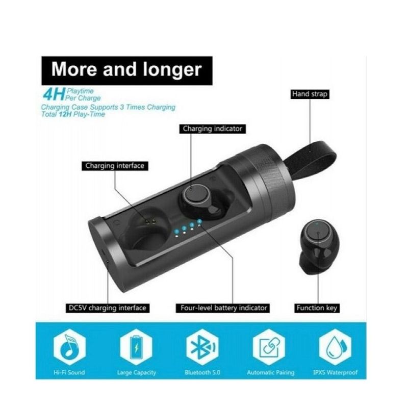 TV, Audio-Video si Foto - Portabile audio - Casti audio - Casti bluetooth Andowl Q700 cu statie de incarcare - Infinity.ro