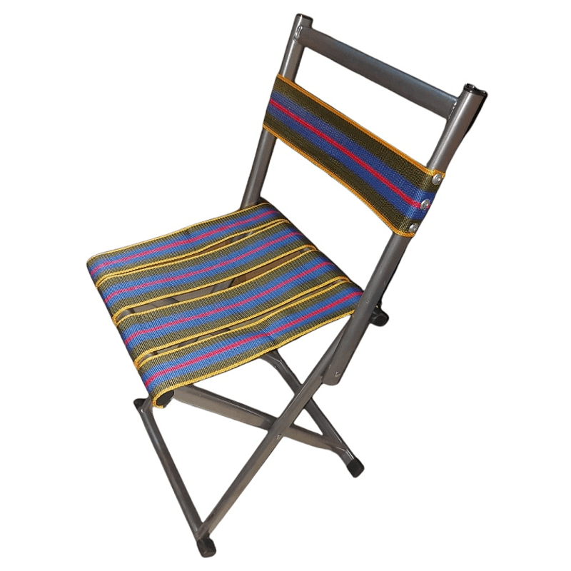 Sport si Outdoor - Camping - Mobilier pentru camping - Scaune camping - Scaun pliabil camping cu spatar Verde Mov - Infinity.ro