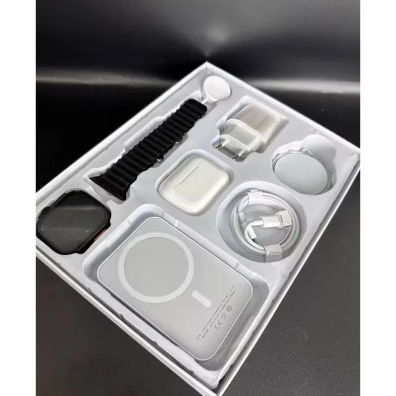 Laptop, Telefoane si Tablete - Wearables si gadgeturi - Wearables - Smartwatch-uri - Set Ceas Smartwatch X8 Unique Combination sport Bluetooth Magnetic Battery Pack - Infinity.ro