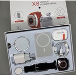 Laptop, Telefoane si Tablete - Wearables si gadgeturi - Wearables - Smartwatch-uri - Set Ceas Smartwatch X8 Unique Combination sport Bluetooth Magnetic Battery Pack - Infinity.ro